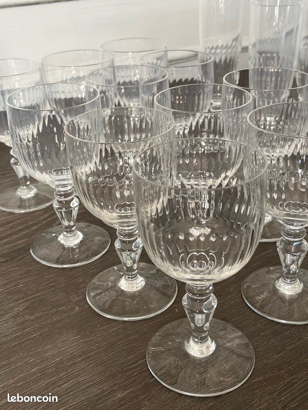 Verres à pied cristal Baccarat modèle Renaissance (image 11)