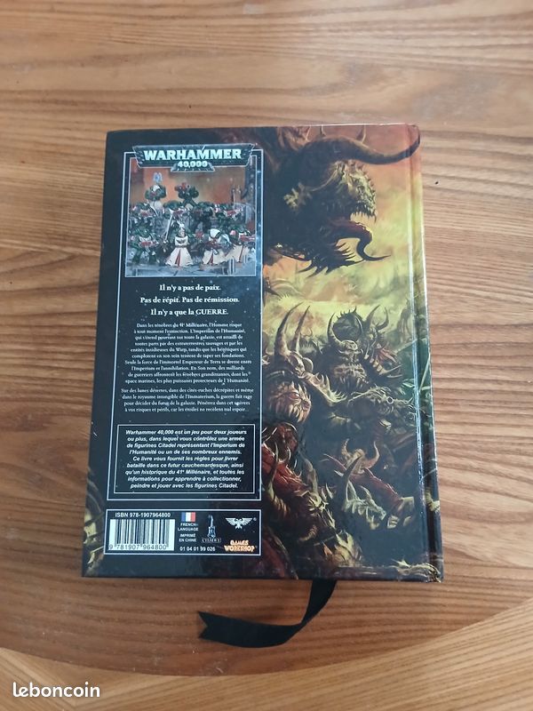 Warhammer 40K Mini Livre de Règles V5 (2008) VF Bon État Games Workshop