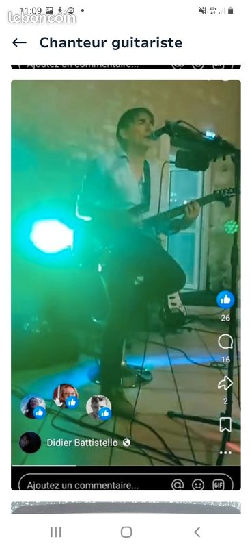 Chanteur guitariste (image 2)