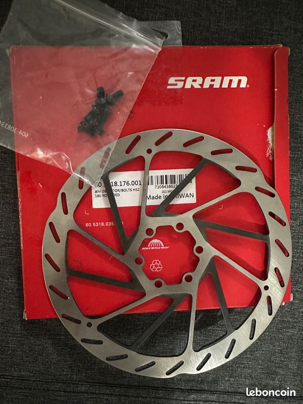Sram~ Rotor De Frein à Dégagement De Chaleur 180 Mm Avid HS1
