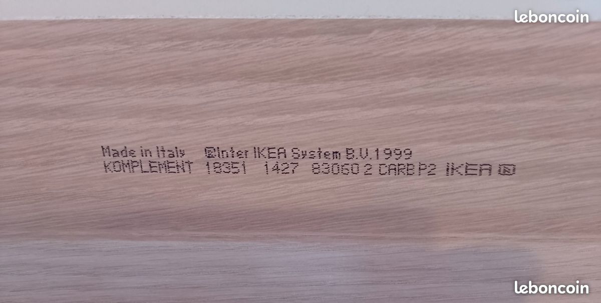Étagères IKEA KOMPLEMENT – chêne blanchi – dressing PAX / rangement armoire – Vétraz-Monthoux / Annemasse / Haute-Savoie (image 6)