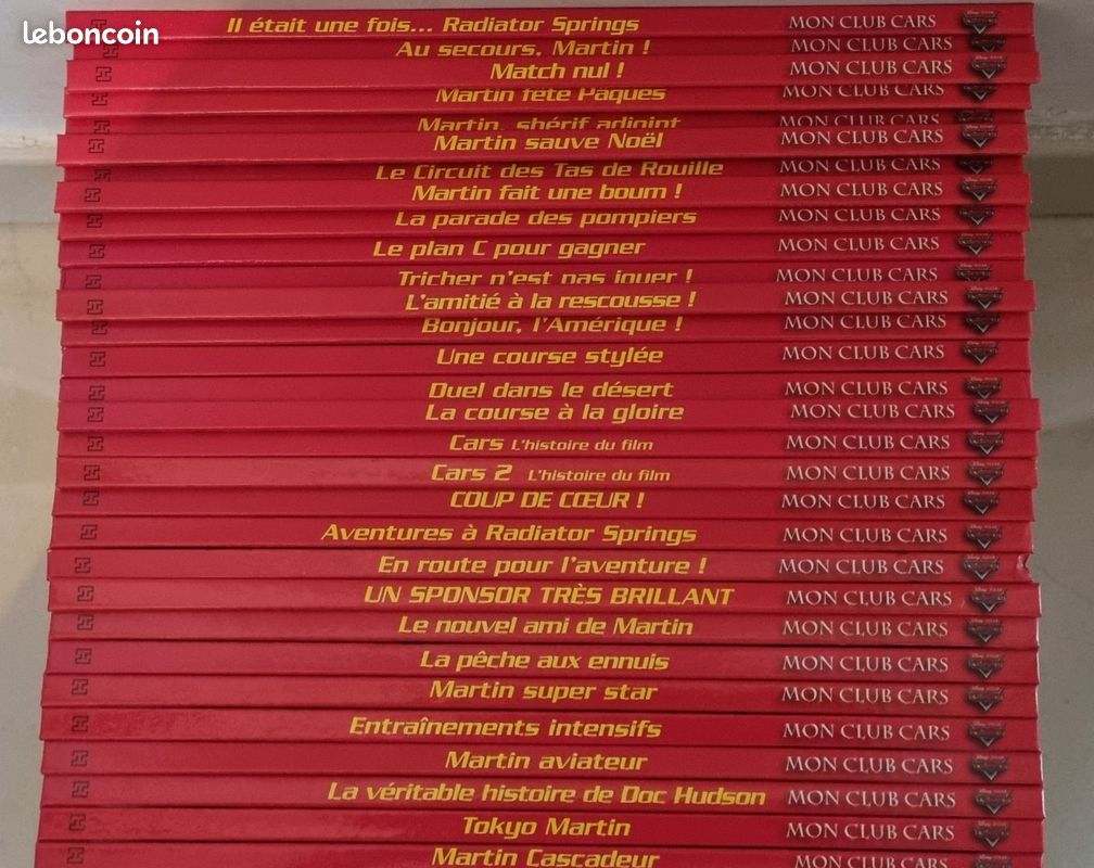 Lot livres CARS (image 2)