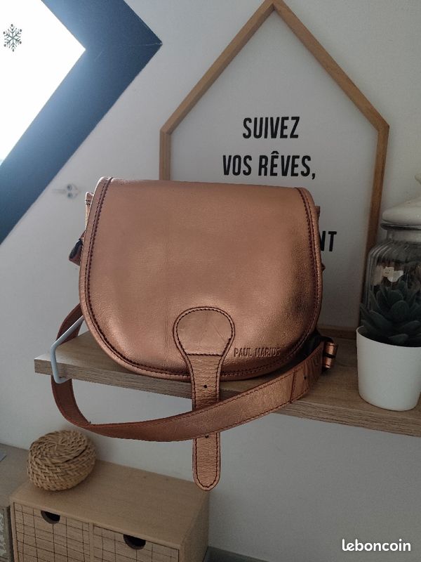 Sac Paul Marius rosé gold neuf Accessoires Bagagerie