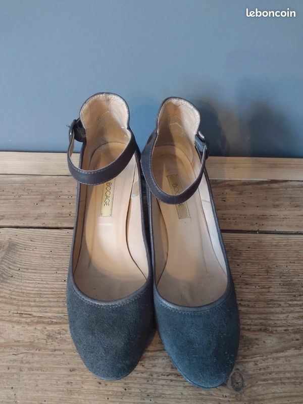Chaussures femme 37 taupe Bocage (image 2)