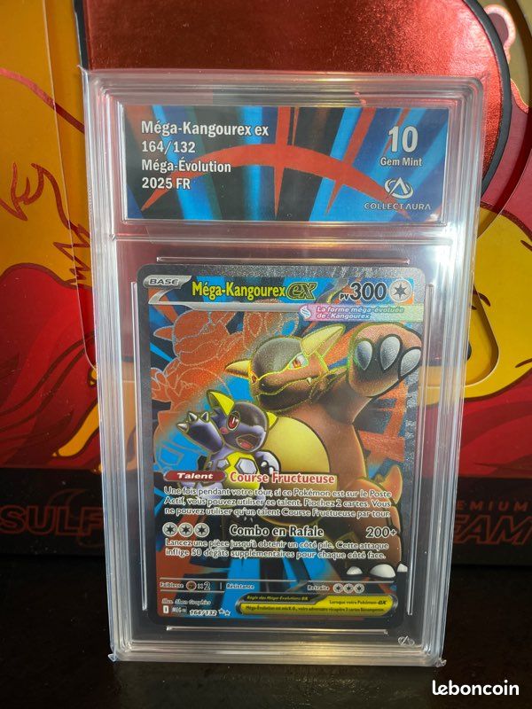 Carte gradée Pokémon - Méga-Kangourex CA 10 (image 1)