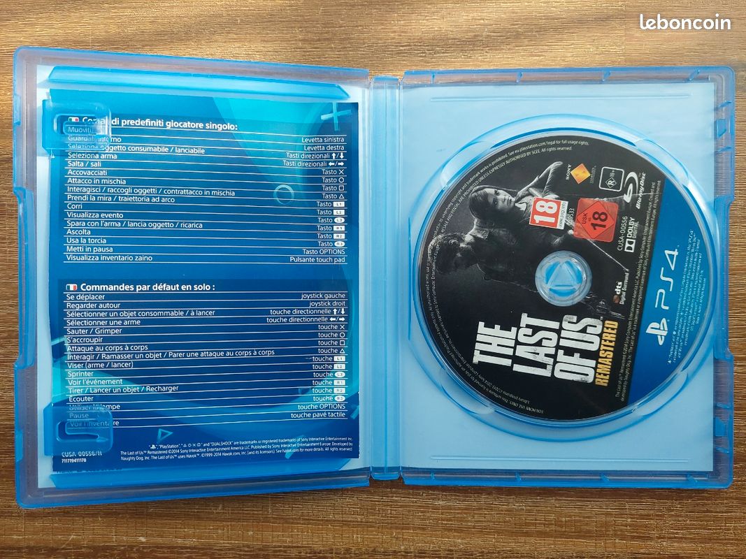 The Last of Us remastered PS4 - Jeux vidéo