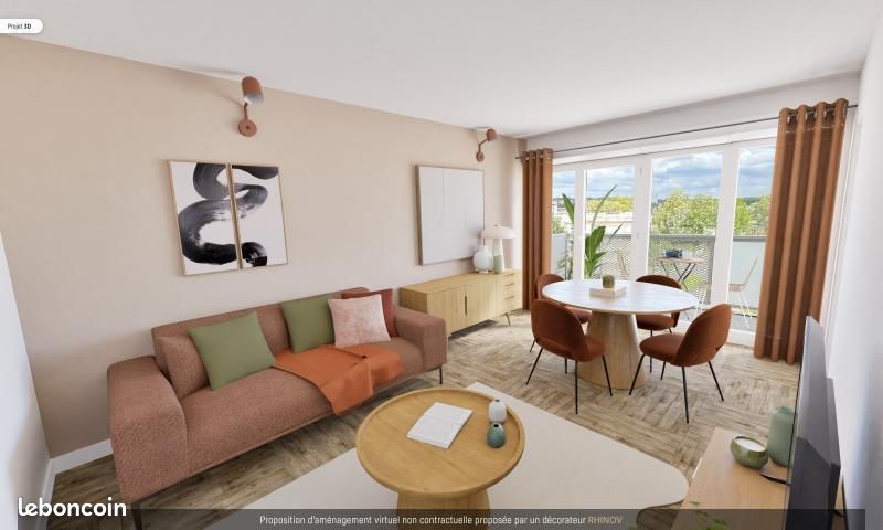 Appartement 4 pièces 74 m² · à Vendôme · 74 m² · 620 €/mois