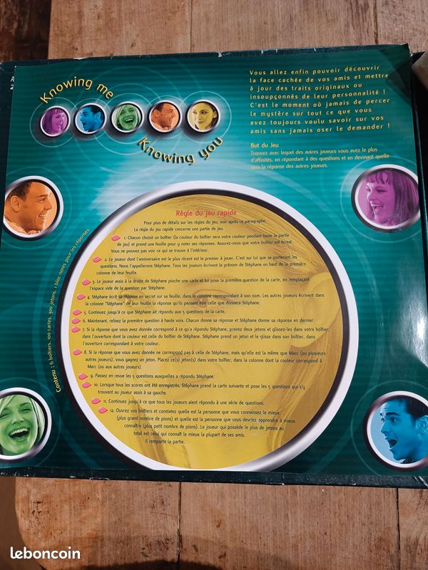 Jeu de société - Knowing me (image 3)