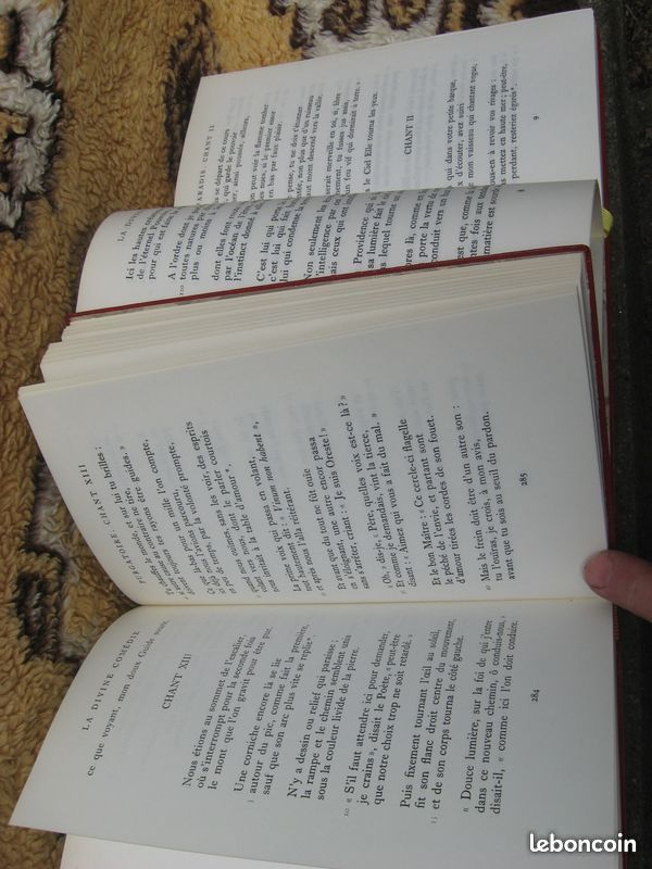 2 volumes la divine comédie de Dante Alighieri (image 2)