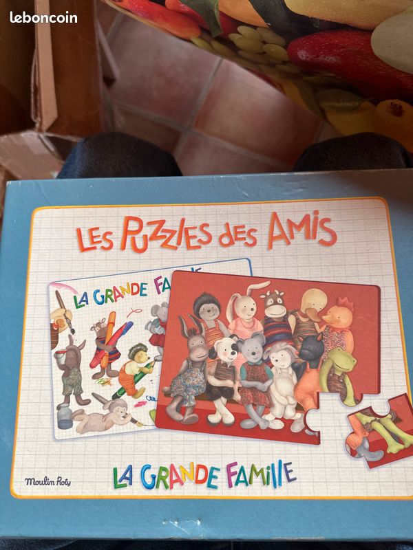 Puzzle « la grande famille » Moulin Rott très bon état (image 1)