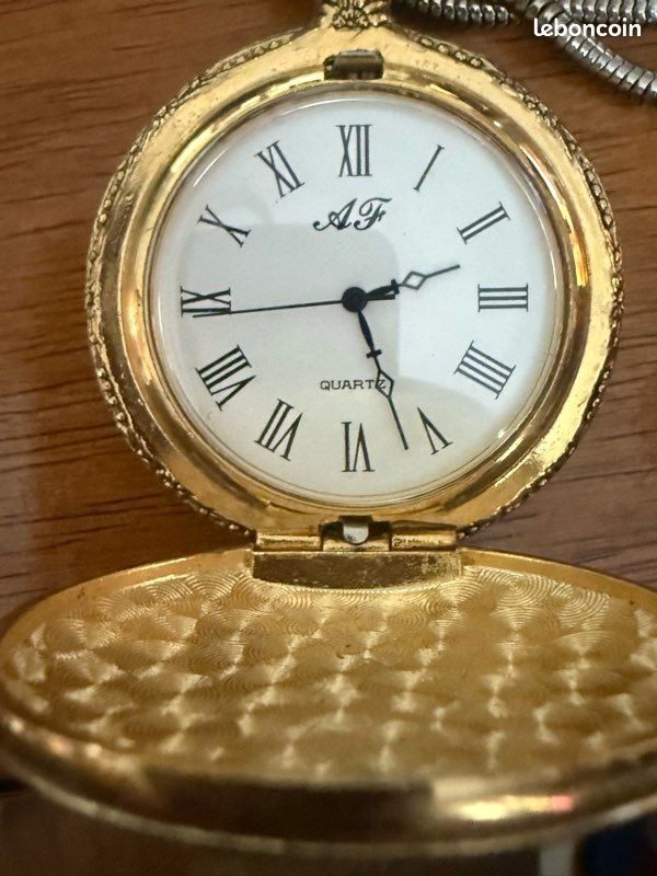 Mouvement De Montre De Gousset Ancien, Seconde Indépendante, Marqué Granjeaud Et Beigne Marseille - Pièce D'occasion Pour Collection Ou Réparation