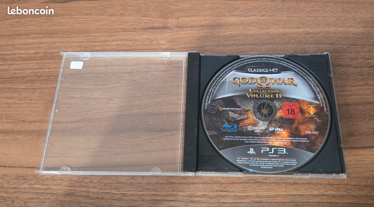 God of war collection volume 2 ii classics hd ps3 - playstation 3 (image 1)