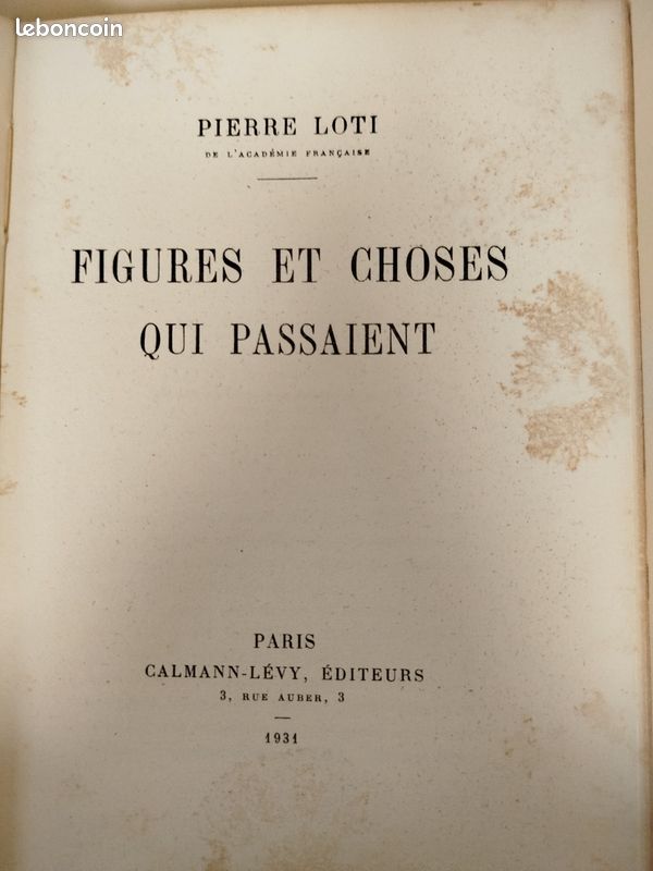 Loti, figures choisies qui passaient ( EO numérotée) (image 4)
