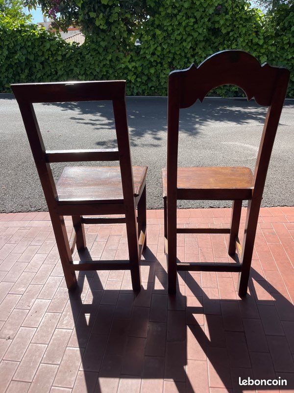 Chaises année 30/40 en parfait état (image 3)