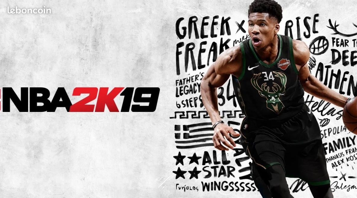 Jeu Xbox One NBA 2K19 + boîte + documents (image 14)
