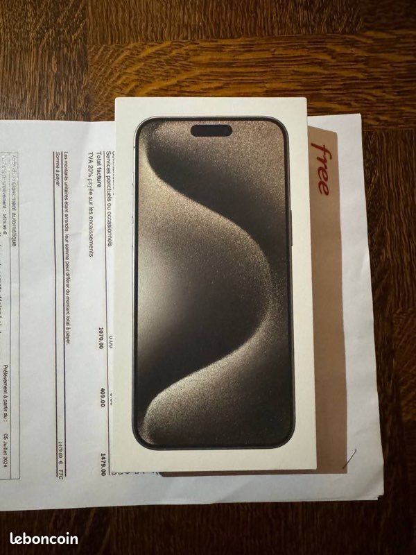IPhone 15 pro max 256 gb (image 1)