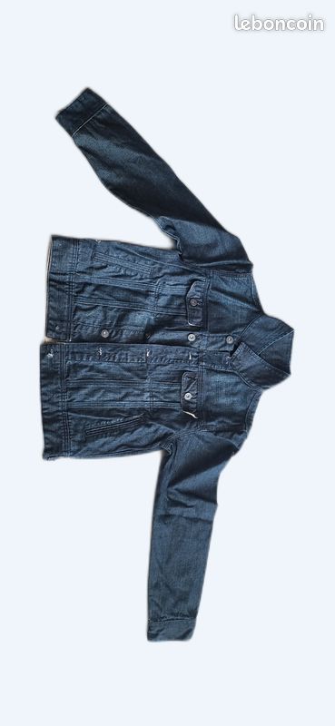 Veste tailleur en jean denim brut femme Bréal