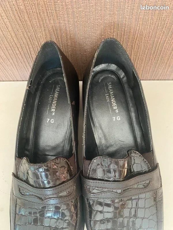 Chaussure mocassins salamander neuve taille 40 - chaussure salamander pointure 40 (image 6)