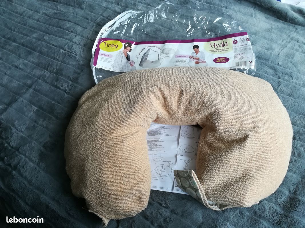 Coussin d'allaitement avec bandeau de discrétion (image 2)