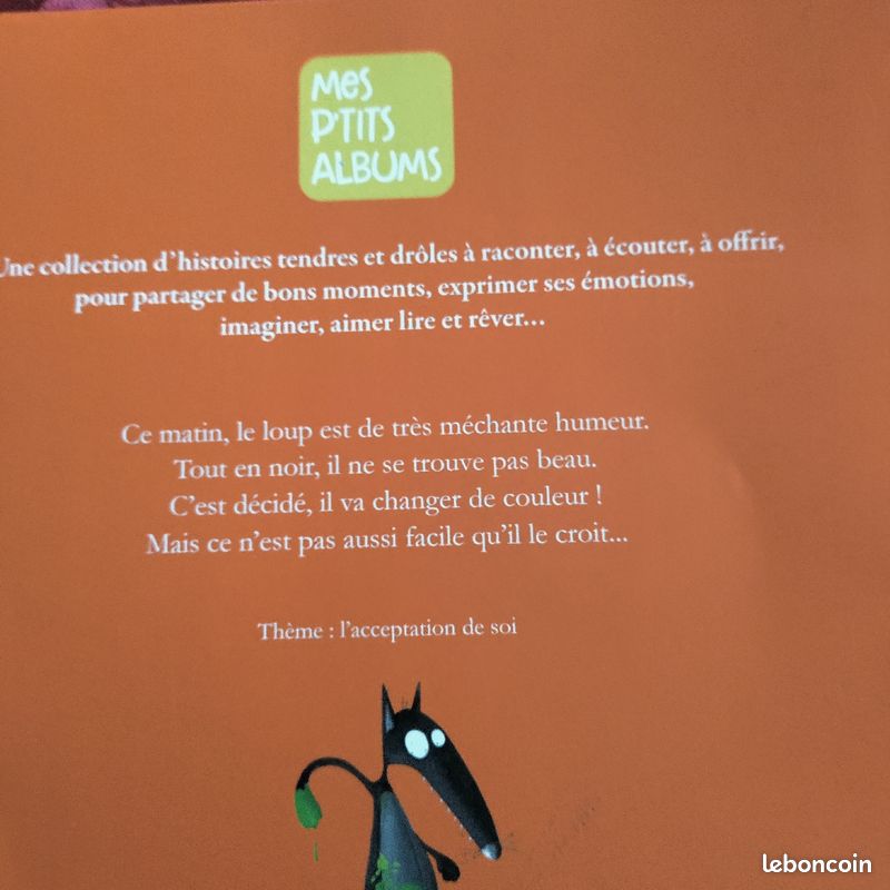 Le loup qui voulait changer de couleur jamais utilisé (image 2)