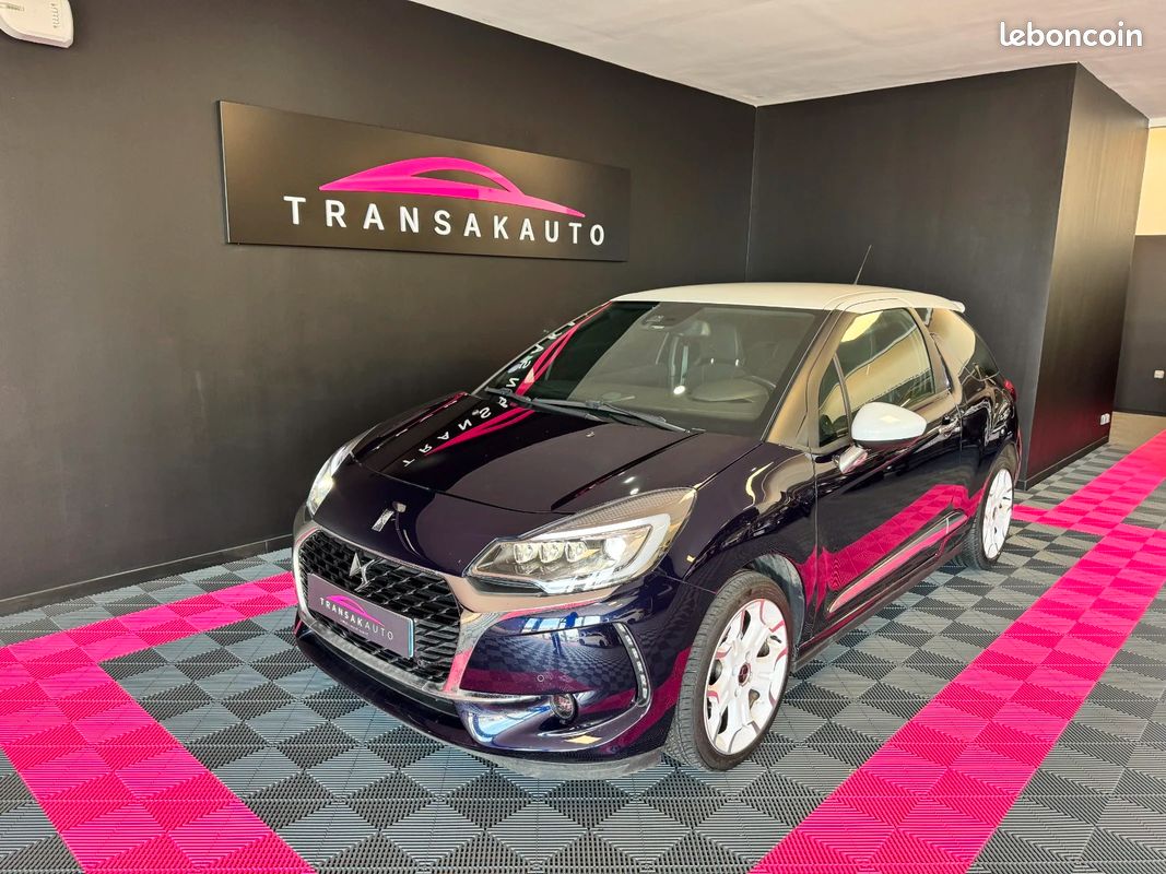 DS DS 3 1.2 110 EAT6 Sport Chic / KIT DISTRI OK / SUIVI COMPLET (image 1)