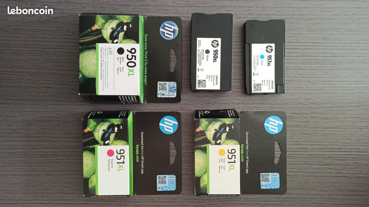 Lot De Cartouches Compatibles HP 950-951 XL - Pour OfficeJet Pro 8630 Et Autres - Neuf