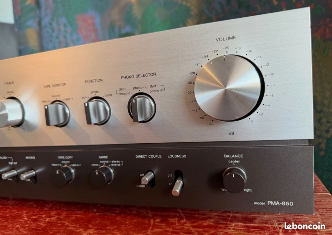 Denon PMA-850 II top model Class A / B amplifier Photo #4355198