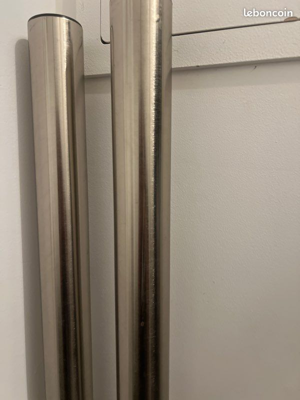 Lot de 2 pieds en inox (image 2)
