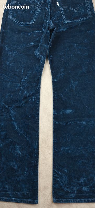 Pantalon Levi's 509 En Velours Ample - Taille W32 L34 Beige/chameau, Neuf Avec étiquettes