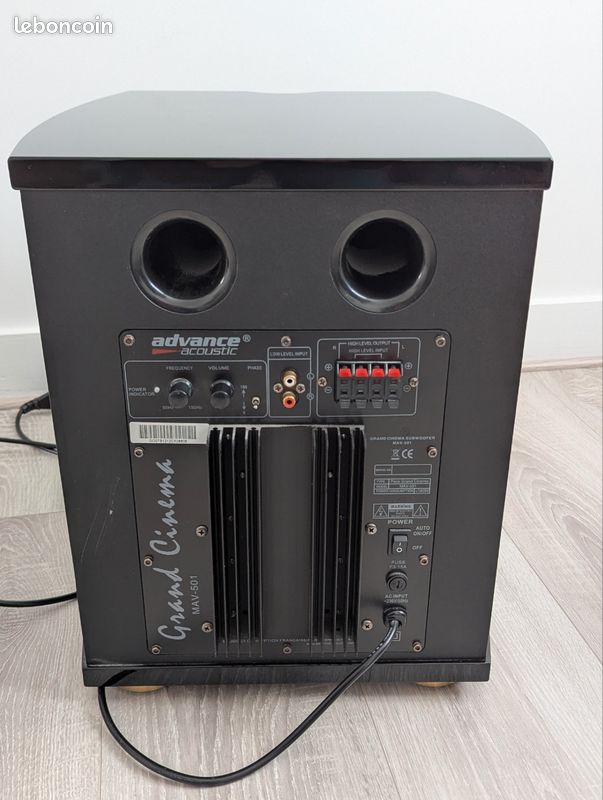 Pack enceintes Home cinéma Advance Acoustic MAV-501 (image 6)