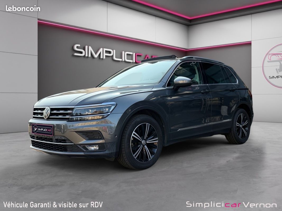 VOLKSWAGEN Tiguan 2.0 TDI 150ch Carat Toit Ouvrant Hayon Electrique Garantie 12 mois (image 3)
