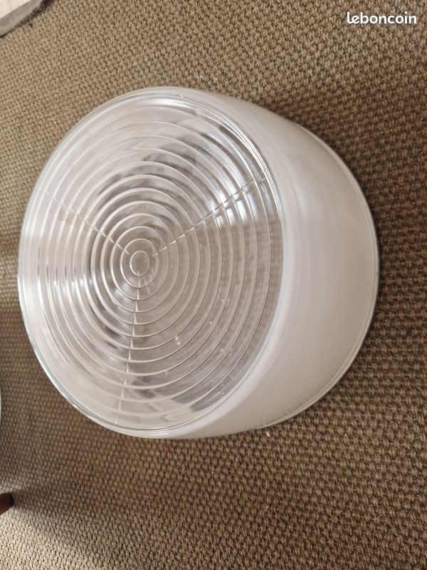 Verre pour plafonnier lampe holophane (image 5)