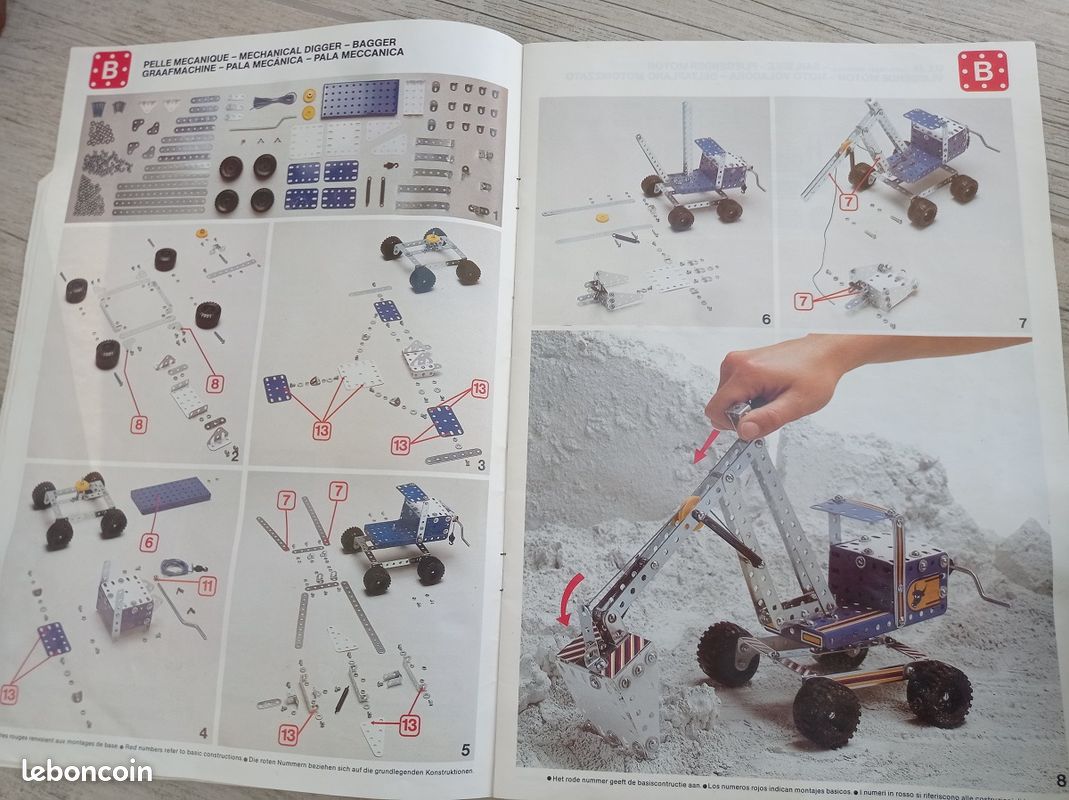 Jouet Meccano B (image 3)