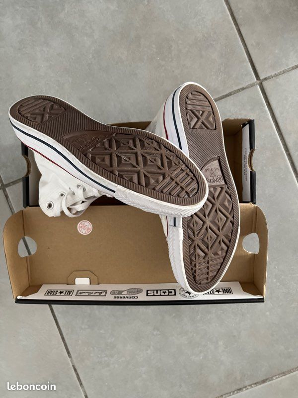 Converse blanche (image 6)
