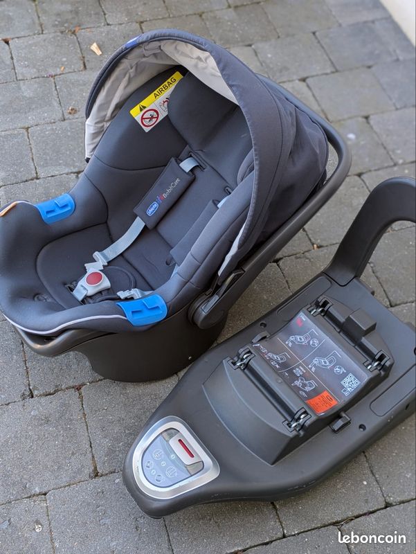 Siège auto Chicco Oasys O+ avec sa base isofix (image 1)