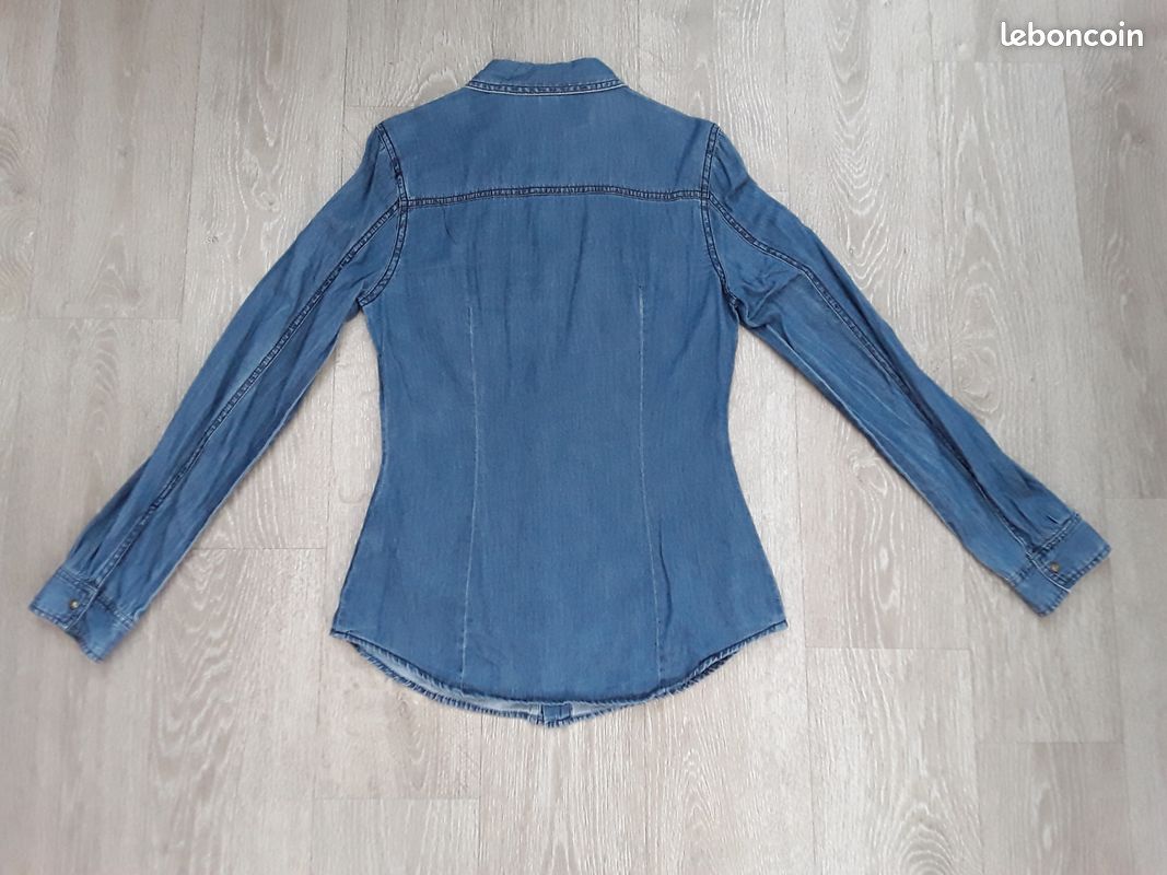 Chemise jean marque Pimkie femme taille 38 Vêtements