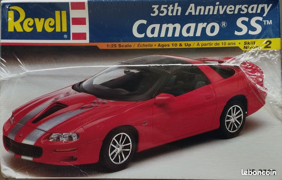 Maquette plastique CAMARO SSMC, 2002 - 35ème Anniversaire Chevrolet/Camaro) - 1/25 - REVELL/MONOGRAM n° 85-2380 (image 2)