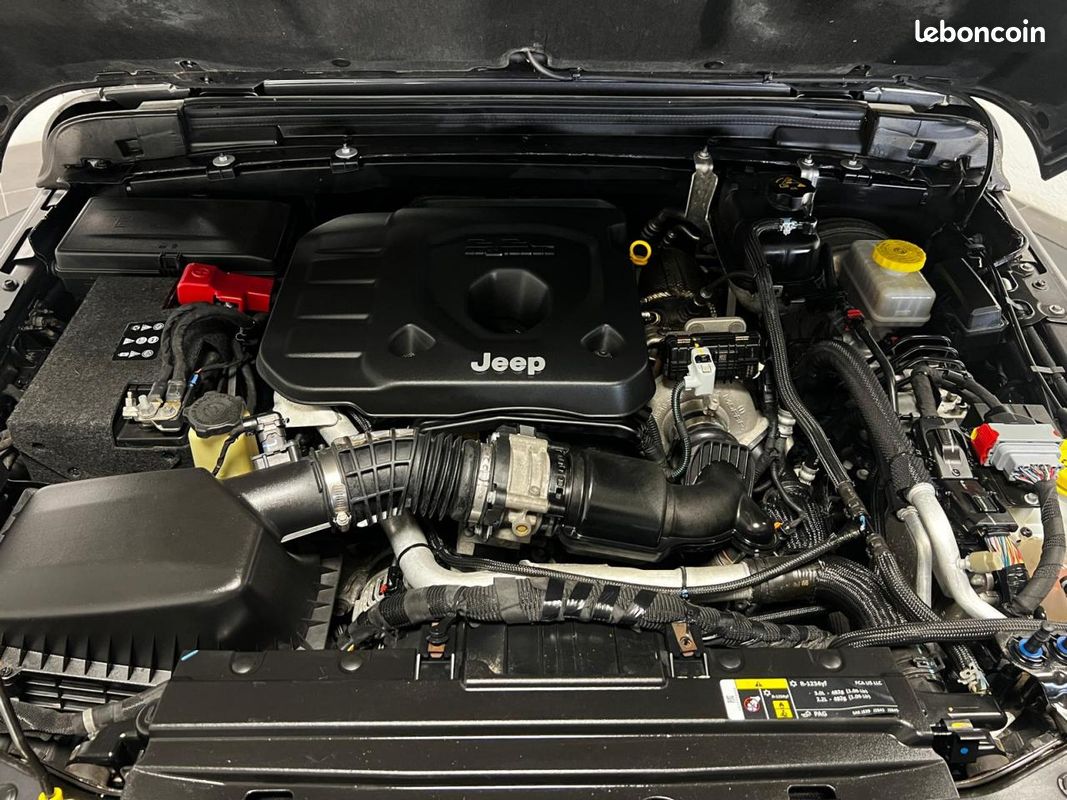 JEEP WRANGLER JL 3 PORTES 2.2 200ch SAHARA 4X4 BVA - 4 PLACES PAS DE MALUS - Suivi complet (image 20)