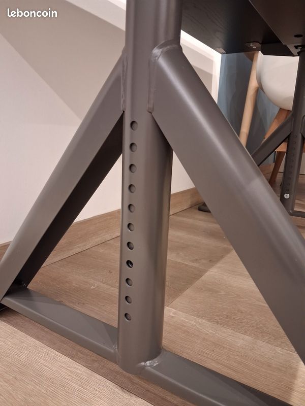 Bureau reglable Ikea Idasen neuf noir et gris (image 6)