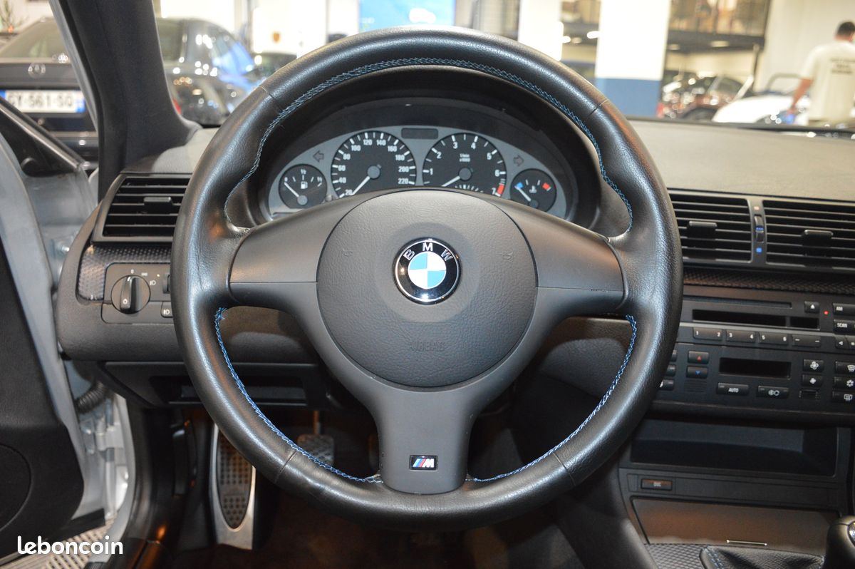 BMW SERIE 3 (E46) 325TI 192 COMPACT PACK M-97.640km-6 Cylindres-Echappement à Clapet-Amortisseurs Bilstein-Xénon-Volant Moteur/Embrayage Ok-Gros Dossier Entretien-Etat Rare-Collector-Garantie 6 Mois (image 12)