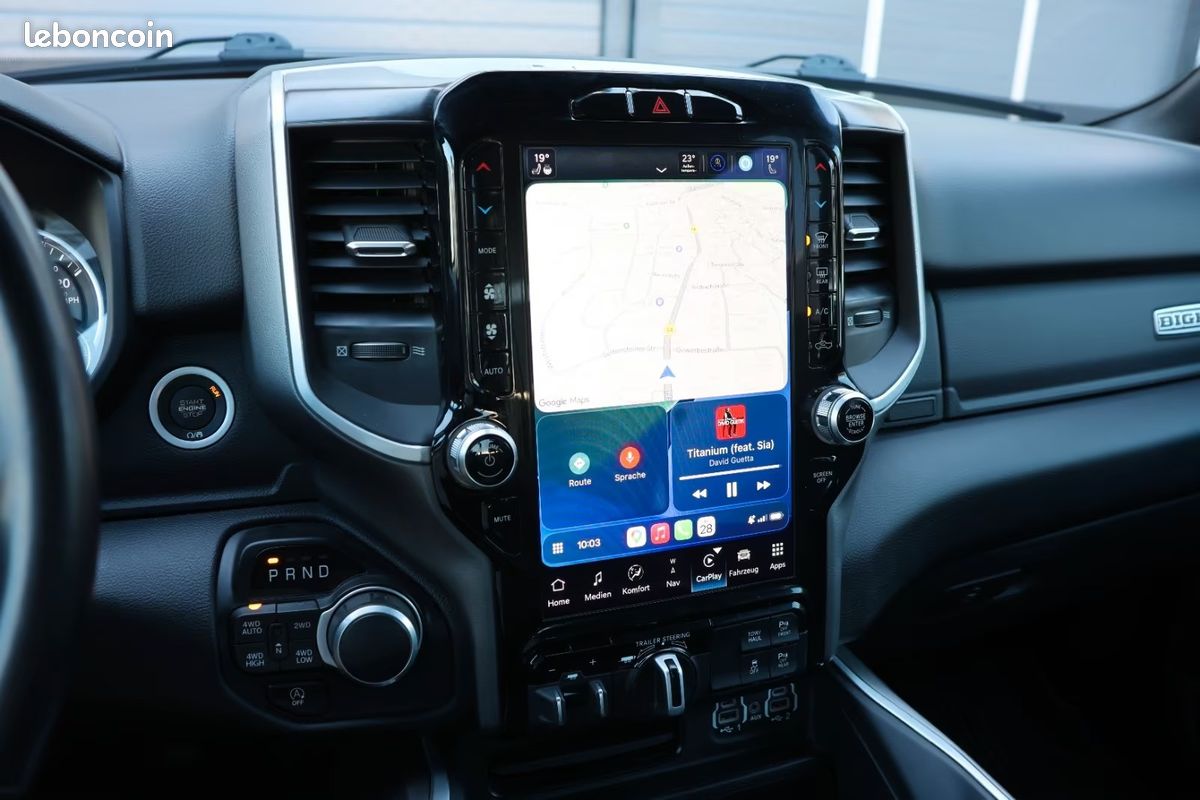 Dodge RAM 1500 Big Horn 5.7 V8 HEMI eTorque 396 ch – BVA – 4x4 – CarPlay – Caméras – R22 (image 21)