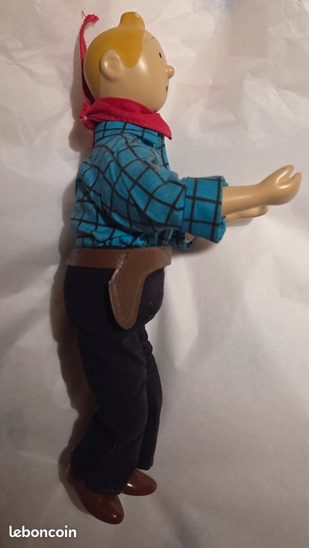 Poupée Ancienne Cow Boy Pete – Berman Buckstin – Années 1950 – Rare