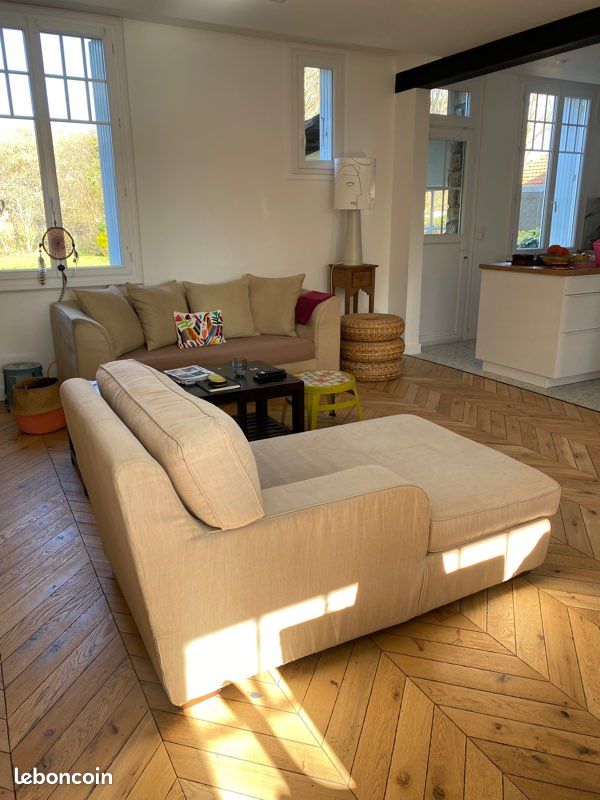 Méridienne sable tabac (image 1)