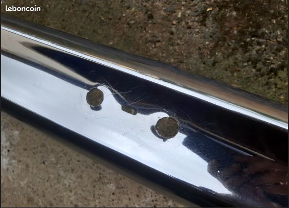 Pare chocs arrière Jaguar mk2 (image 3)