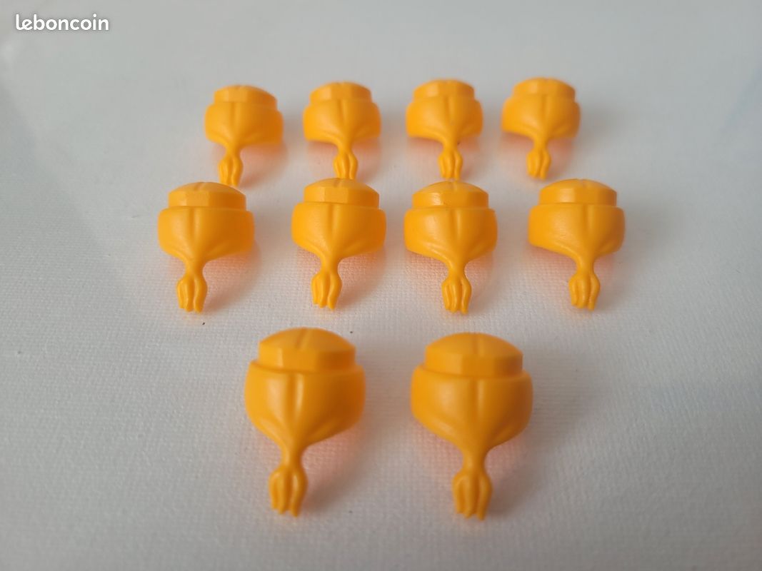 Playmobil lot de cheveux blonds (image 1)