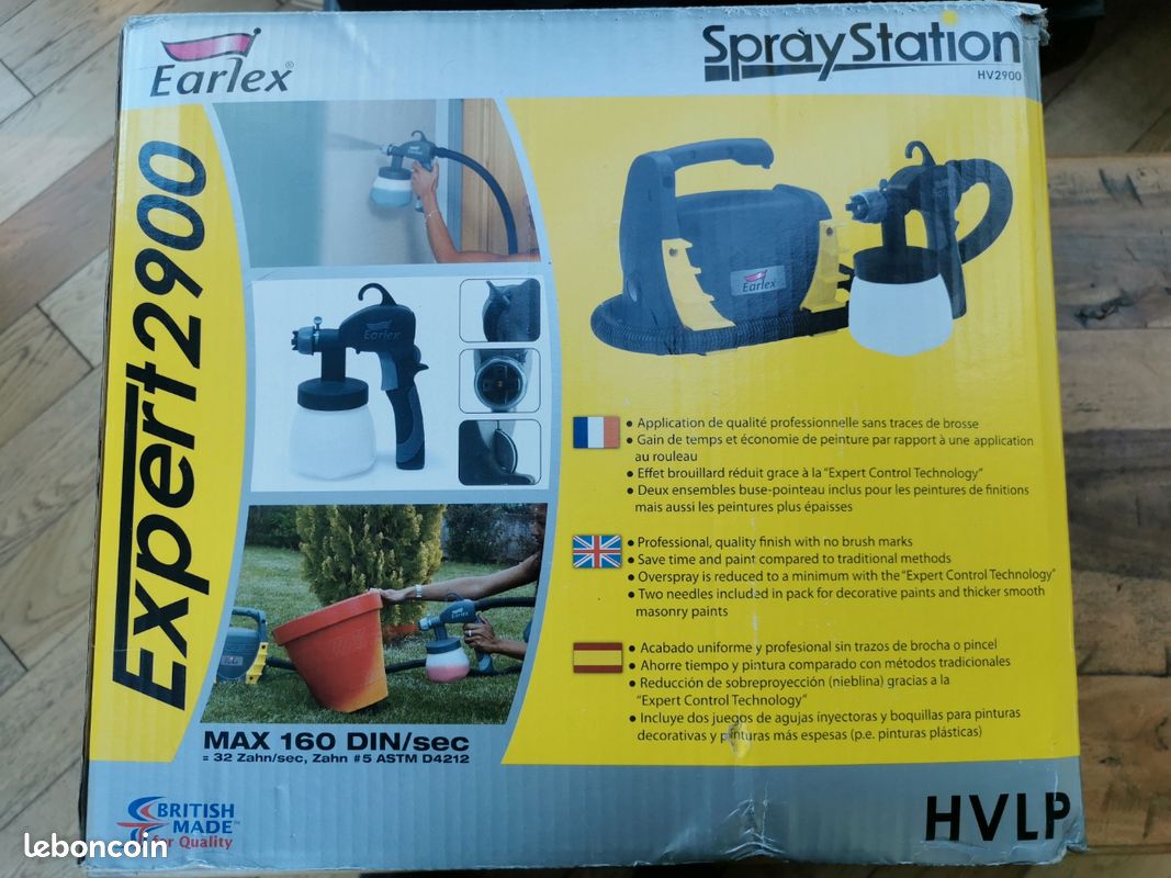 Earlex expert 2900 peinture pistolet (image 1)