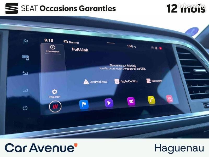 SEAT Ateca 1.5 TSI 150 DSG7 FR / Toit Panoramique / Full Link / Caméra 360 / Feux Full LED (image 20)