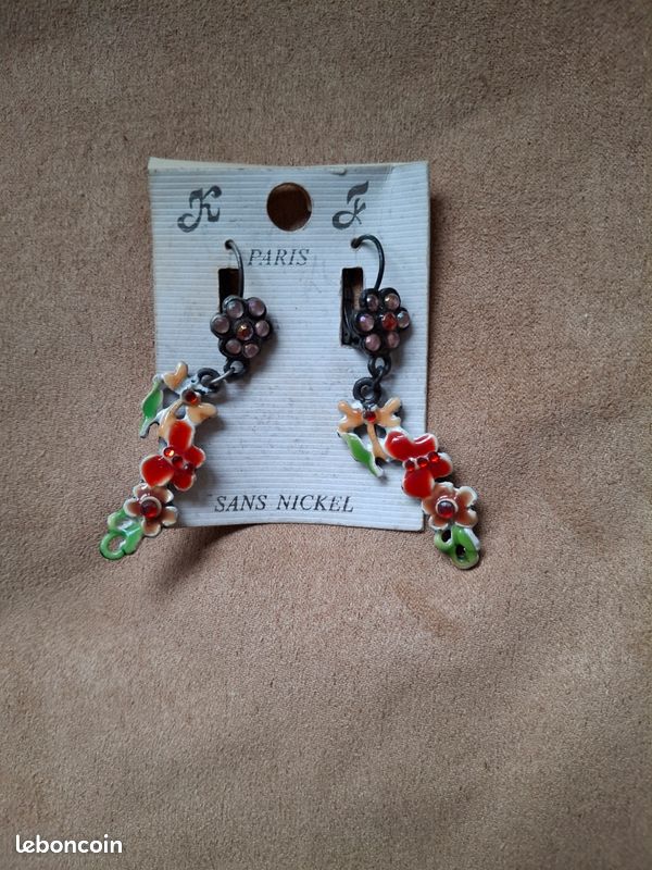 Boucles d'oreilles Anciennes (image 1)