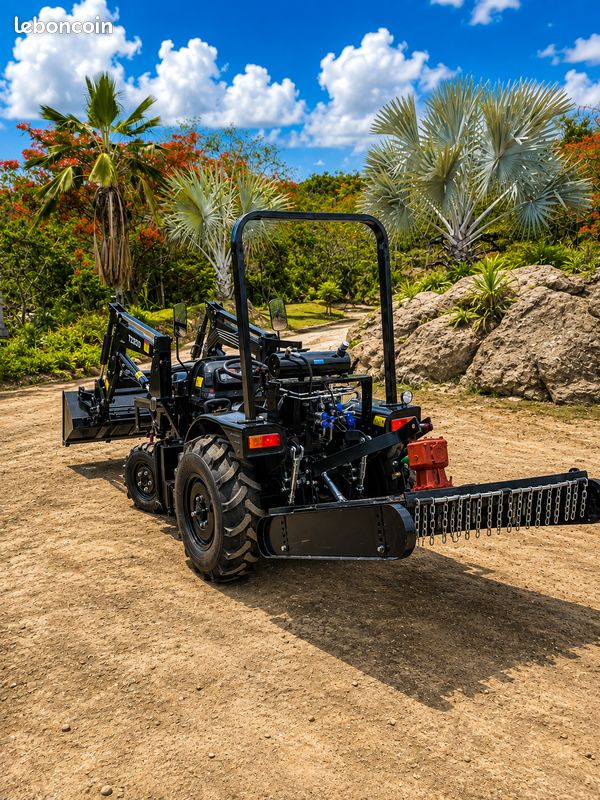 # 🚜 Tracteur Tavol 25 CV – État neuf – 5,9 heures – Chargeur frontal + Broyeur + Tondeuse (image 2)