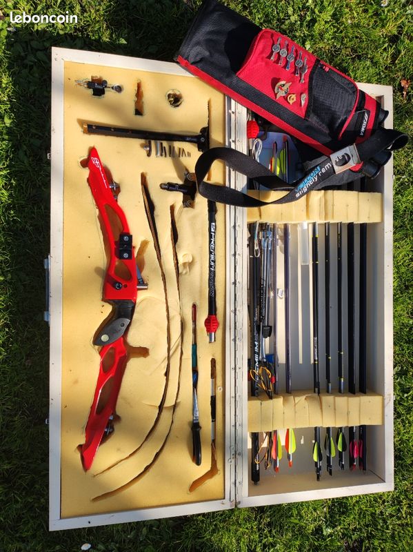 Kit Arc à Poulies Complet - 20-70 Lbs - Viseur, Flèches, Stabilisateur